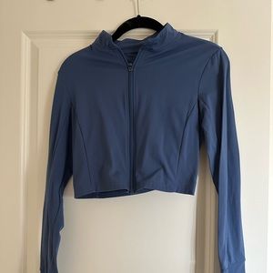 Balance Athletica Blue crop jacket